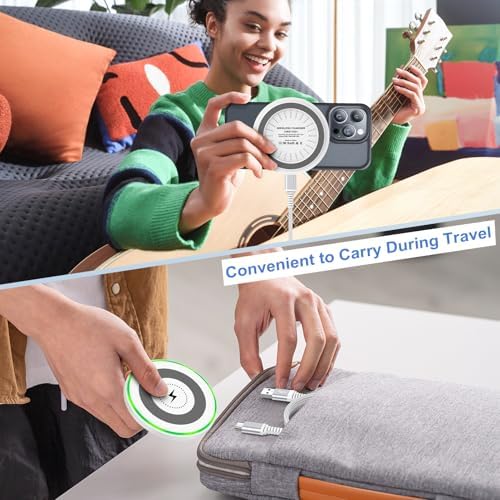 Fast Wireless Charging Pad for Moto G Power 2025/Edge 60 Stylus/G Stylus 5 G/Razr+ 2024/Pixelline 9 Series – 15 W High-Speed Android Charger Station with Anti-Slip Design for Ultimate Device Safety and Convenience