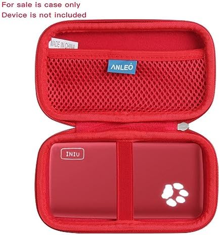 Anleo Premium Hard Shell Travel Case for INIU 10000 m Ah Power Bank – Ultimate Protection with Impact Resistance & Stylish Blue Design for On-the-Go Charging Solutions