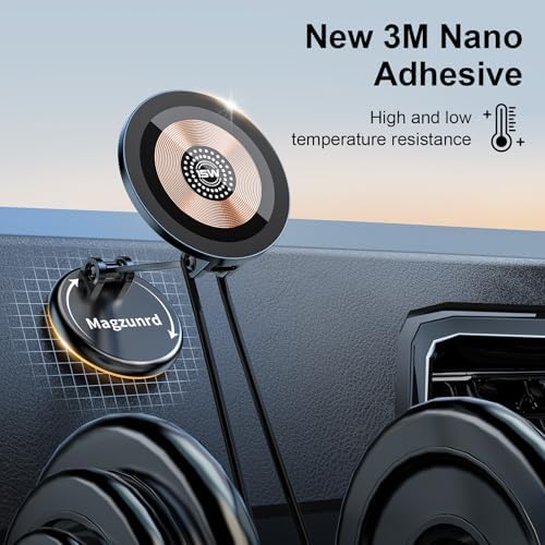 15 W Fast Wireless Magnetic Car Charger with 360° Rotatable Phone Mount – Premium Zinc Alloy Hands-Free Holder for Effortless Driving Convenience and Enhanced Smartphone Compatibility