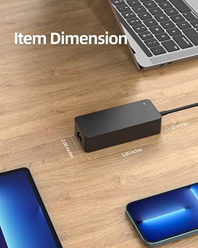 Reliable 90 W UL Listed AC Power Adapter for Dell Opti Plex Series – Fast Charging Desktop Charger with Universal Compatibility and Enhanced Durability for Models 3050, 3060, 7050, 9020, and More – Lightweight, Portable Design for Home and Office Use