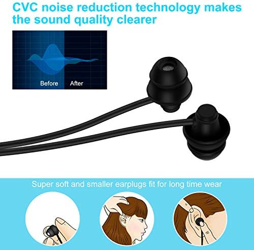 GOOJODOQ Bluetooth Sleep Headphones for Ultimate Comfort and Insomnia Relief – Soft In-Ear Wireless Earbuds with 15 Hours Playtime, Built-in Mic, and Ergonomic Design for Side Sleepers, Gym, and Relaxation – Enhanced Bluetooth 5.0 Connectivity and Sound Quality