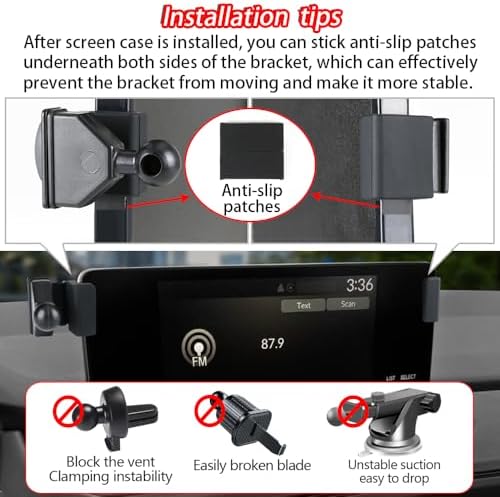 Premium Car Phone Holder Mount for Honda Accord 2008-2012 – Secure Mobile Device Cradle for Effortless Navigation and Hands-Free Use – Sleek No Bar Display Design, Easy Installation, and Enhanced Durability – Perfect for LX, LX-P, SE, EX, EX-L, and LX-S Models – Elevate Your Driving Safety with Optimal Viewing and Stability