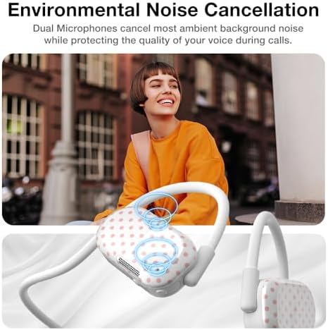 Purity Air Open Ear Headphones – Advanced True Air Conduction Wireless Bluetooth Earbuds with Dual Mic for Clear Calls – Ergonomic, Sweat-Resistant Design for Active Lifestyles – Compatible with i Phone & Android – Ultimate Comfort and Audio Awareness