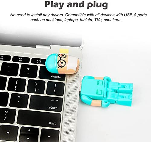 Charming Cartoon Nurse 64 GB USB Flash Drive – Adorable Pink Thumb Drive for Effortless Data Storage, USB 2.0 Compatible Memory Stick for Professionals and Students Alike