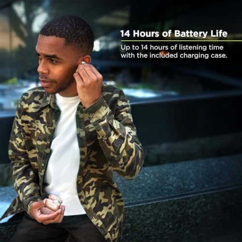 Elevate Your Audio Experience with Pure Gear Pure Boom Orbs Pro Wireless Earbuds – Advanced Active Noise Cancellation for Distraction-Free Listening, Premium High-Fidelity Sound for Audiophiles, Sleek and Durable Zinc Alloy Case for On-the-Go Lifestyle, Effortlessly Compatible with i Phone, Android, Laptops, and TVs – Perfect for Commuters, Fitness Buffs, and Home Music Lovers