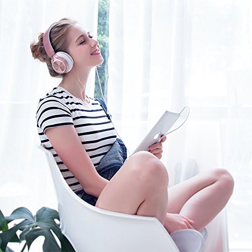 Elevate Your Listening Experience with AILIHEN MS300 Lightweight Foldable Purple Headphones – Stylish On-Ear Design for Exceptional Sound Clarity and Comfort – Perfect Wired Headphones for Students, Teens, and Young Professionals with High-Quality Microphone for Seamless Communication on Chromebooks and Laptops – Ideal for School, Entertainment, and Casual Listening