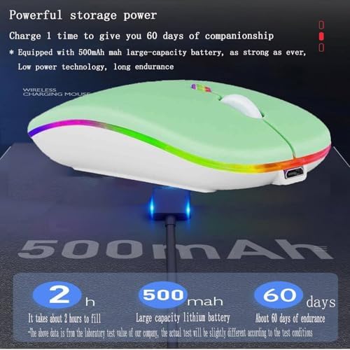 Seamless Productivity with 3 Pack Rosy Glow Red Wireless Bluetooth Mouse – Rechargeable, Silent, and Slim Dual Mode Mice for Laptop, Desktop, i Pad, and Mac – Perfect for On-the-Go Professionals and Students