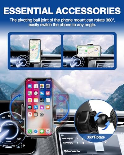 Experience Unmatched Convenience with the Autorder Custom Fit Phone Holder for 2019-2022 Mercedes-Benz C-Class, GLC, and 2021-2022 V-Class – Hands-Free 360-Degree Rotating Mount for 10.25″ Screens – Securely Access GPS, Music & Calls Effortlessly – Premium Quality Car Phone Cradle for Ultimate Compatibility and Style – Enhance Your Driving Safety with Easy Installation and Durable Design – Perfect Accessory for Modern Mercedes-Benz Owners