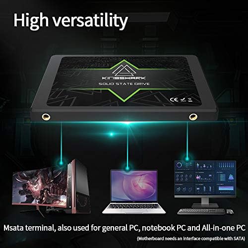 Transform Your Gaming Setup with Kingshark 64 GB SATA3 Internal SSD – Unleash Blazing 6 Gb/s Speeds for Rapid Load Times and Ultimate System Compatibility in a Compact 7 mm Profile – The Essential Upgrade for Serious Gamers and Tech Aficionados!