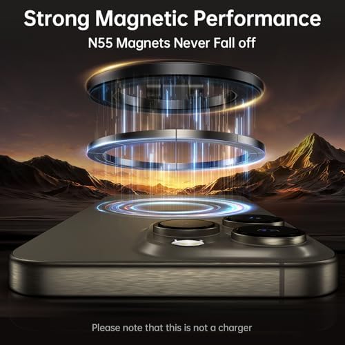 SYNCWIRE Mag Safe Car Mount – Advanced Magnetic Phone Holder for Secure Dashboard Use, 360° Flexible Rotation for i Phone 12-16 Pro Max – Optimal Safety & Enhanced Accessibility While Driving