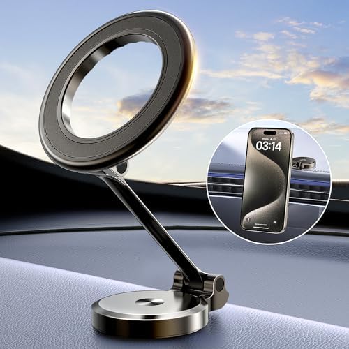 MP-MALL Mag-Safe Car Mount for i Phone 15/14/13/12 Pro Max Plus – Premium Magnetic Dashboard Holder with 360-Degree Rotation for Hands-Free Navigation – Effortless Installation & Sleek Black Design for Enhanced Vehicle Interior – Secure Grip for Safe Driving & Uninterrupted Connectivity MP-MALL Mag-Safe Car Mount for i Phone 15/14/13/12 Pro Max Plus – Premium Magnetic Dashboard Holder with 360-Degree Rotation for Hands-Free Navigation – Effortless Installation & Sleek Black Design for Enhanced Vehicle Interior – Secure Grip for Safe Driving & Uninterrupted Connectivity