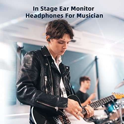 YINYOO KBEAR KS1 Wired In-Ear Monitors – Premium High-Resolution Noise-Canceling Earbuds for Musicians and Audiophiles – Unmatched Bass Performance and Crystal Clear Audio – Ergonomically Designed for Comfort and Wide Device Compatibility – Ideal for Live Performances and Everyday Listening