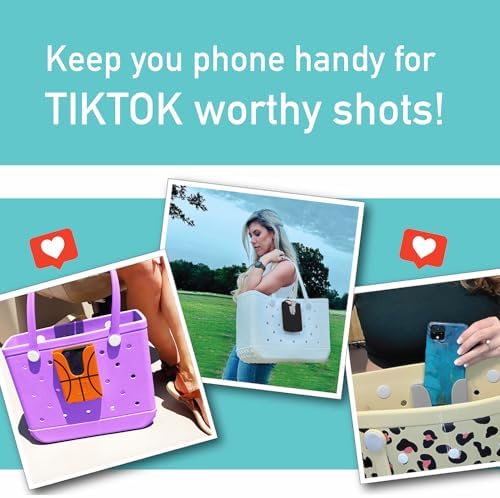 Teal Bogg Bag Phone Holder – Ultimate Smartphone Accessory for Beach & Adventure, Quick-Access Design, Durable Weather-Resistant Silicone, Perfect Compatibility with Most Phone Models, Effortless Convenience and Style