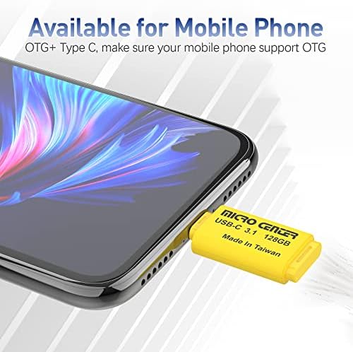 Ultra-Fast INLAND 64 GB Type-C & USB 3.0 Dual Interface Flash Drive – Perfect for Seamless Data Transfer & Portable Storage, 2-Pack Mini Memory Sticks for Effortless File Management