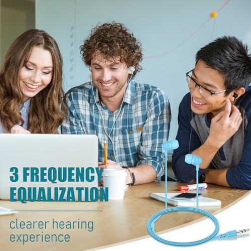 Macarrie 200 Pack Wired Earbuds – Vibrant Classroom & Office Headphones with 3.5 mm Compatibility – Individually Bagged for Hygiene & Seamless Distribution – Lightweight & Durable Design for All-Day Comfort – Ideal for Lectures, Music Listening, and Conference Calls