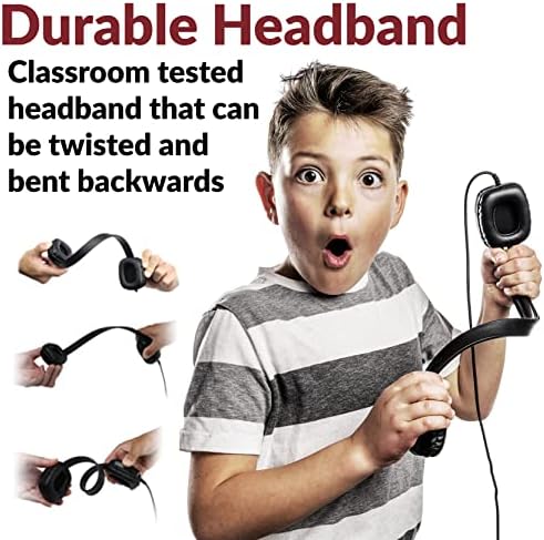 Transform Your Listening with Cyber Acoustics ACM-6005 C USB Over-Ear Headphones – Perfect for Home, Office, and Classroom Use – Enjoy Effortless Plug-and-Play Setup, Ultimate Comfort, and Noise-Canceling Clarity for Enhanced Communication and Focused Audio Experiences