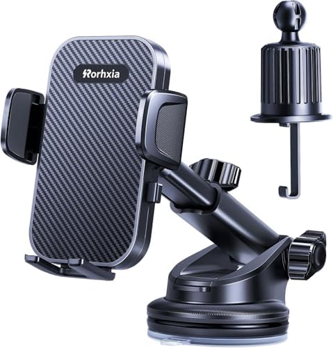 Ultimate 2025 3-in-1 Suction Cup Car Phone Holder – Designed for Unrivaled Stability and Versatility, Compatible with All Smartphones – Effortless Installation on Vent, Dashboard, or Windshield for a Seamless Hands-Free Driving Experience – 360-Degree Rotation for Optimal Viewing Angles – Perfect for i Phone, Samsung, and More – Elevate Your Daily Commute with Superior Durability and Innovative Technology