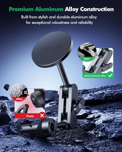 Magnetic Tesla Phone Mount for Model Y & Model 3 – Effortless Door-Install Holder for i Phone 16/15/14/13/12, Enhanced Stability & Compatibility with Mag-Safe Technology, Ideal Tesla Accessories for a Safer Driving Experience