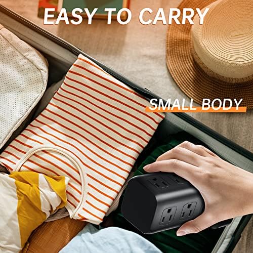 15 FT USB C Surge Protector Power Tower with 12 AC Outlets & 4 Rapid Charging USB Ports – Ultimate Overload Protection for Home and Travel Efficiency – Compact, Versatile Charging Solution for Modern Devices