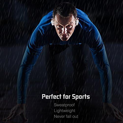 Compact Sports Bluetooth Headphones – Ergonomic Wrap-Around Wireless Earphones with Built-In Microphone, Exceptional Sound Quality, 12-Hour Battery Life, Foldable Design for Easy Portability, Perfect for Active Lifestyles – Black