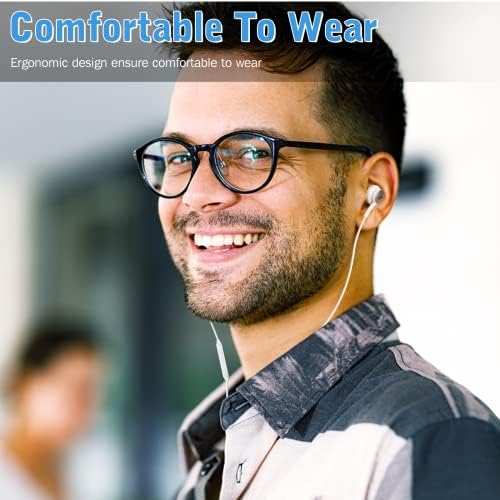 Urban X 2021 Type-C Stereo Headphones for Cat S62 Pro – Premium Hi-Fi Audio Experience, Sweat-Resistant Earbuds with Tangle-Free Braided Cable and Integrated Microphone – USB-C Connectivity for Enhanced Comfort and Versatility