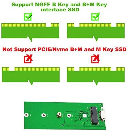 Transform Your Data Transfer Experience with Our M.2 SATA SSD to USB 3.0 External Reader Adapter – UASP Enabled for Lightning-Fast Performance and Broad Compatibility with NGFF M.2 2280/2260/2242/2230 SSDs Featuring Key B/Key B+M – Ideal for Seamless Backups and Efficient File Management