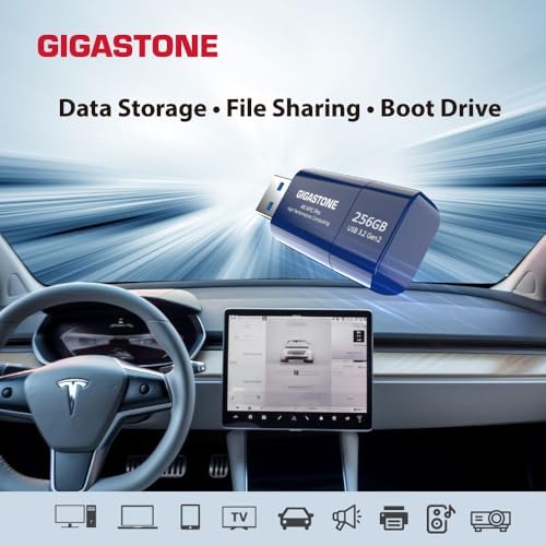 GIGASTONE Z80 512 GB USB 3.2 Gen2 Flash Drive – Lightning-Fast 1000 MB/s Transfer Speeds, Stylish Capless Retractable Design, Durable Carbon Fiber Finish for Ultimate Portability and Reliability – Perfect for Professionals and Everyday Users