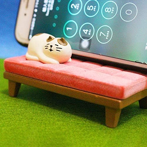Charming Pink Cat Sofa Phone Holder Stand – Eco-Friendly Multi-Functional Desk Accessory for Seamless Hands-Free Use in Home or Office – Perfect Gift for Cat Lovers and Stylish Workspaces