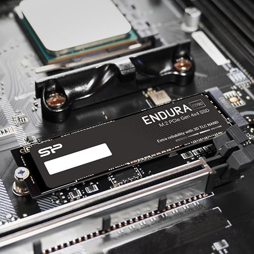 Elevate Your Computing Experience with Silicon Power 500 GB UD90 NVMe 4.0 Gen4 PCIe M.2 SSD – Lightning-Fast Read/Write Speeds of 5,000/2,700 MB/s for Gamers and Creators – Compact, Reliable Storage Solution with Superior Compatibility for All Devices