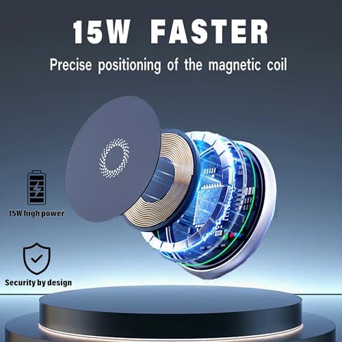Secure Your Smartphone with Advanced Car Phone Holder for Toyota RAV4 (2019-2025) – 15 W Fast Wireless Charger, 360-Degree Rotation & Hands-Free Convenience for Safer Navigation – Perfectly Fits 7/8 Inch Touch Screens – Premium Stability & Effortless Installation