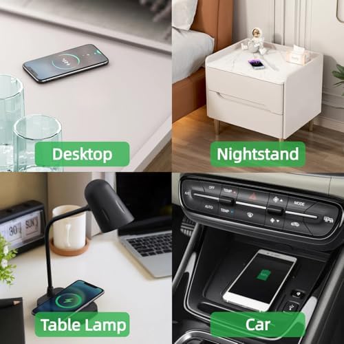 20 W Max QI Wireless Charger PCBA Module Coil – DIY Fast Charging Circuit Board with Type-C Port, Advanced Overheating Protection for Custom Car and Furniture Modifications – Ultimate Compatibility and Speed Enhancement