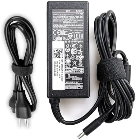High-Efficiency 65 W Dell Laptop Charger – Versatile Power Adapter for Inspiron, Vostro, and Latitude Series – 19.5 V 3.34 A with 4.5 mm Connector – Enhanced Compatibility for 3000, 5000, 7000 Series Models – Reliable Charging Solution for 2-in-1 Devices – Superior Quality Guarantee with 24-Hour Customer Support – Perfect for Daily Use and Travel