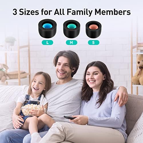Premium Memory Foam Ear Tips for Sony WF-1000 XM4 & WF-1000 XM3 – Anti-Slip Replacement Tips for Optimal Comfort and Noise Isolation, Fits Charging Case, 3 Pairs (Medium, Black) – Elevate Your Audio Experience with Enhanced Stability and Sound Quality
