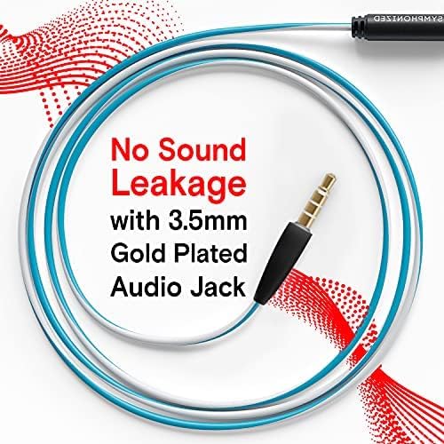 Discover Superior Sound with Symphonized Eco-Friendly Wooden Airtube Earbuds – Immerse Yourself in 3 D Audio Bliss, Deep Bass from 8 mm Drivers, Integrated Mic for Effortless Communication, and Universal 3.5 mm Compatibility – Ergonomically Designed for Comfort During Extended Listening Sessions – Perfect for Audiophiles and Casual Users Alike