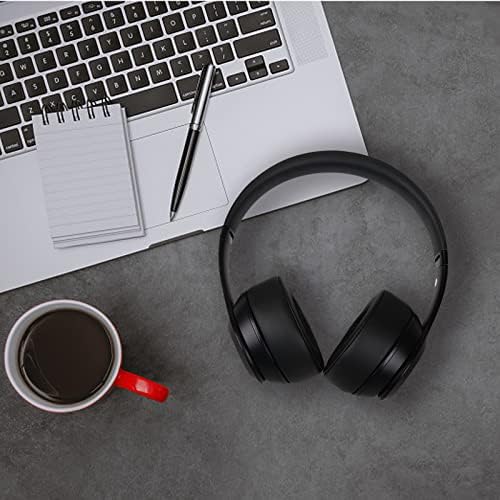 Upgrade Your Beats Solo 2 & 3 Experience with GVOEARS Premium Thicker Memory Foam Ear Pads – Exceptional Comfort & Noise Isolation, Durable 3 M Adhesive for Secure Fit, Stylish Grey Cushions for Enhanced Audio Performance and Long-Lasting Use – Perfect Headphone Accessories for Wireless & Wired Models