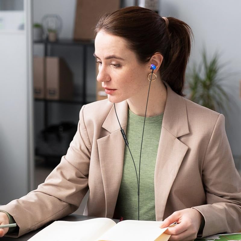 High-Performance USB C Earbuds for i Phone 16 & Samsung Galaxy – Premium Hi-Fi Stereo Wired Earphones with Noise Isolation, Integrated Microphone, and Convenient Volume Control for Unmatched Sound Quality Across Devices