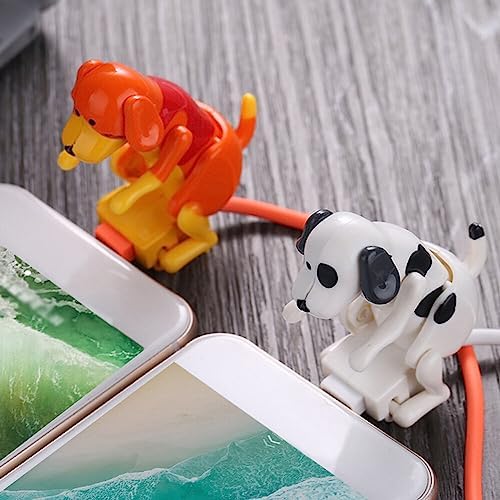 Charming Dog-Themed USB Charging Cable – Fast Data Transfer for Android, Type-C & i OS – Cute & Durable Mini Humping Dog Design – Perfect for Travel & Everyday Use – Elevate Your Charging Experience with Fun Functionality