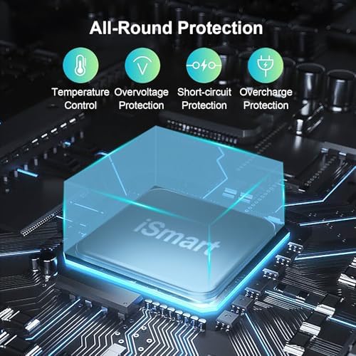 Multi-Device USB Charging Hub with 10 High-Speed Ports – Smart Plug Power Strip for i Phone 15/14/13, i Pads, Galaxy Watches & Android Phones – Ultimate Fast Charging Solution for Home & Office Efficiency