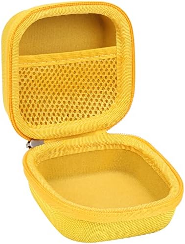 Khanka Premium Hard Shell Case for Iseyyox, RTOPS, Hicober & UCOMX Nano 3-in-1 Wireless Charger – Shock-Resistant, Lightweight Yellow Travel Accessory for Optimal Protection and Seamless Organization While On the Move