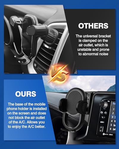 Autorder 360-Degree Rotating Car Phone Holder for Toyota Corolla 2019-2025 & Corolla Cross 2022-2025 – Hands-Free Air Vent Mount for Optimal Navigation & Communication – Durable & Sleek Design for Enhanced Driving Safety and Convenience