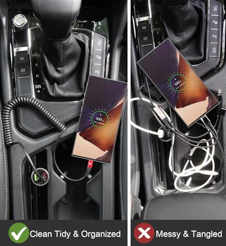 KIYODA 3 FT USB A to C Fast Charging Cables – Versatile 2-Pack for i Phone 15/16 and Samsung Galaxy A10/A20 – Stylish Pink Design for On-the-Go Charging – Durable, High-Speed Performance for All Your Devices – Ideal for Car and Home Use