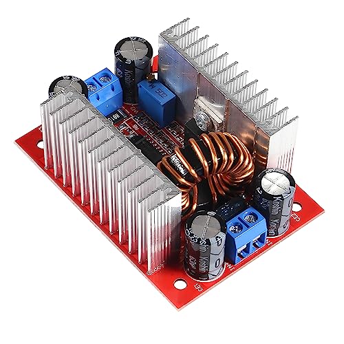 High-Efficiency 4-Pack DC 400 W Step-Up Boost Converter – 15 A Constant Current Module for Versatile LED Driving – Adjustable Voltage Charger (DC 8.5 V-50 V to DC 10 V-60 V) – Enhanced Compatibility & Performance for DIY and Industrial Applications