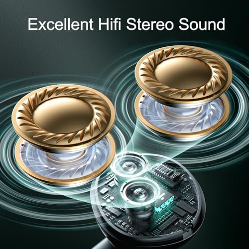 Linklike Premium Noise Cancelling Earbuds with Advanced 3-Mode Smart ANC – Unmatched Hi-Fi Sound with Deep Bass, 48.6 Hours of Playtime, Ergonomic Comfort for All-Day Wear, AI-Enhanced Call Clarity, Bluetooth 5.3 for Flawless Connectivity & Touch Controls – Ideal Solution for Audiophiles and Professionals