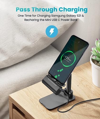 Ultra-Compact 5000 m Ah Power Bank with Built-in USB C Cable for i Phone 15 Pro Max – Reliable Portable Charger for i Phone 14/13, Samsung, Google, and More – Fast Charging Solution for On-the-Go Power Needs (Black)