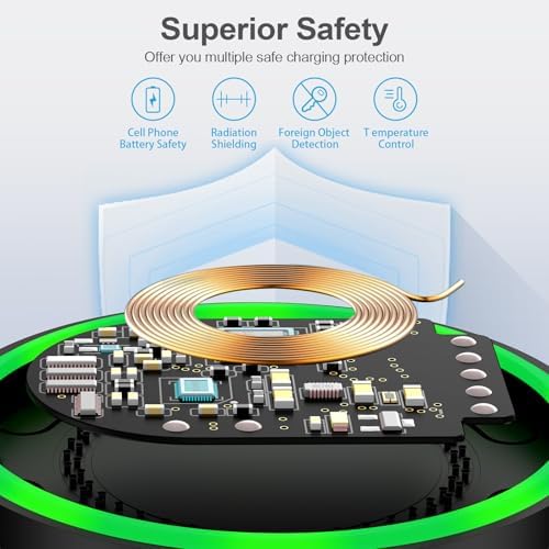 Fast 15 W Wireless Charging Pad for Android Phones – Premium Charger Station Compatible with Motorola Moto G Razr Ultra, Moto G Stylus/Power 5 G (2024/2025), Moto Edge, and Samsung Galaxy S25, Z Flip 6/7, Z Fold 7 – Sleek, Safe, and Portable Design for Effortless Charging Convenience