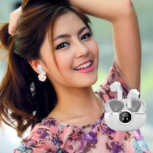 Revolutionary True Wireless Earbuds with Bluetooth V5.3 – 24-Hour Playtime, IPX5 Waterproof Protection, Touch Control for Seamless Connectivity – Perfect for Sports, Work, and Gaming – Compact & Lightweight Design for All-Day Comfort (Available in Black & White)