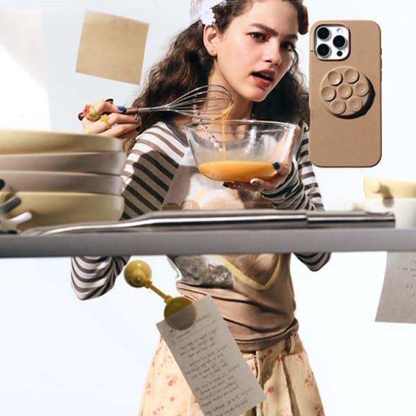 Mag Safe Pop Grip and Stand – Premium Magnetic Phone Accessory for i Phone – Customizable and Swappable Design for Optimal Grip and Hands-Free Convenience – Compatible with Wireless Charging, Elegant Black Finish for Enhanced Mobile Experience