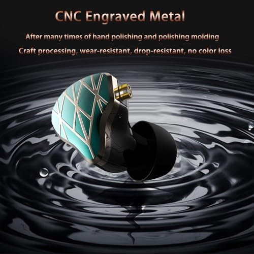 FAAEAL Elite Voice Gaming Earbuds – Superior High-Fidelity In-Ear Headphones with Customizable Detachable QDC 2-Pin Cable, Durable Powder Metallurgy Faceplate for Longevity, Designed for Optimal Comfort with Integrated Mic for Seamless Communication, Perfect for Gamers and Audiophiles, Versatile Compatibility Across Devices, Exceptional 8 N Mono-Crystalline Copper Silver-Plated Cable for Immersive Audio Experience