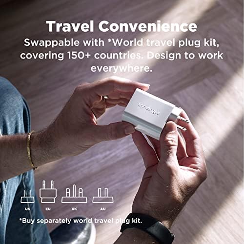 Experience Unmatched Charging Efficiency with Innergie SE3 30 W USB-C Fast Charger – Versatile Power Adapter for i Phone 16, Samsung S24, Mac Book Air & More – Advanced SFC 2.0, PD 3.0, QC 4+ Compatibility with Safety Features for Optimal Device Protection – Compact & Portable Design for On-the-Go Power Solutions – Elevate Your Charging Experience Today!
