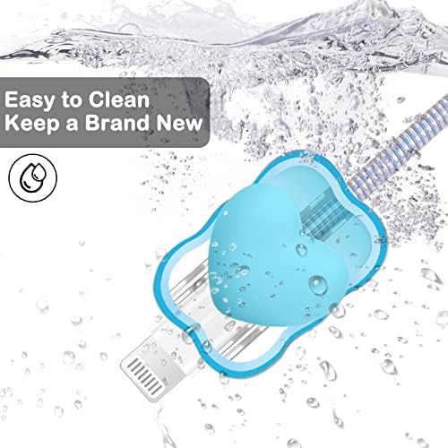 Charming Kawaii Waves DIY Cable Protector for i Phone Chargers – 3 D Love Heart Design, Durable Data Cable Saver for i Phone 11, 12, 13, 14, Pro Max, XS, XR, X, 7, 8 Plus – Lightweight & Easy to Install for Enhanced Charging Experience – Perfect i Phone Charger Accessory to Prevent Fraying and Damage